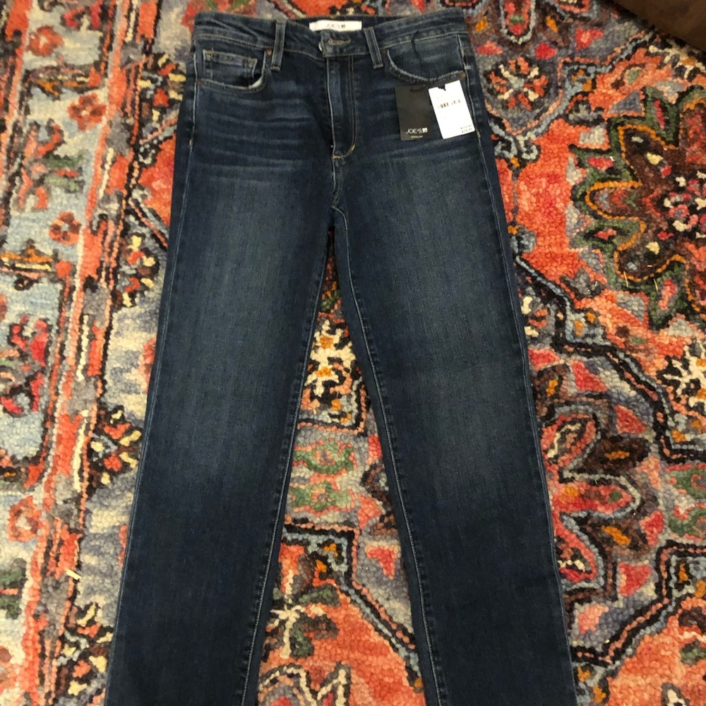 Joe’s straight ankle jeans